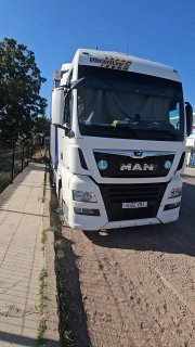 MAN TGX 500 Мега EURO 6 + KRONE Mega 105m3