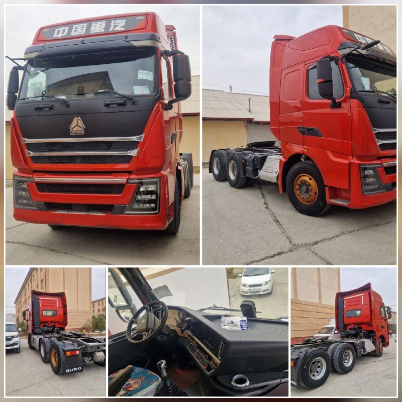 HOWO T7500 Тягач + MAN TGX мотор